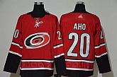 Hurricanes 20 Sebastian Aho Red Adidas Jersey,baseball caps,new era cap wholesale,wholesale hats